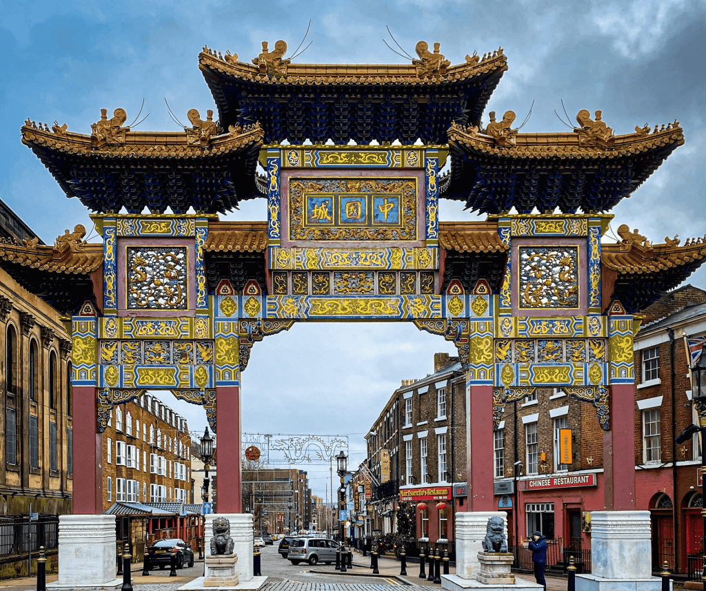 Chinese Arch and Chinatown celebrations