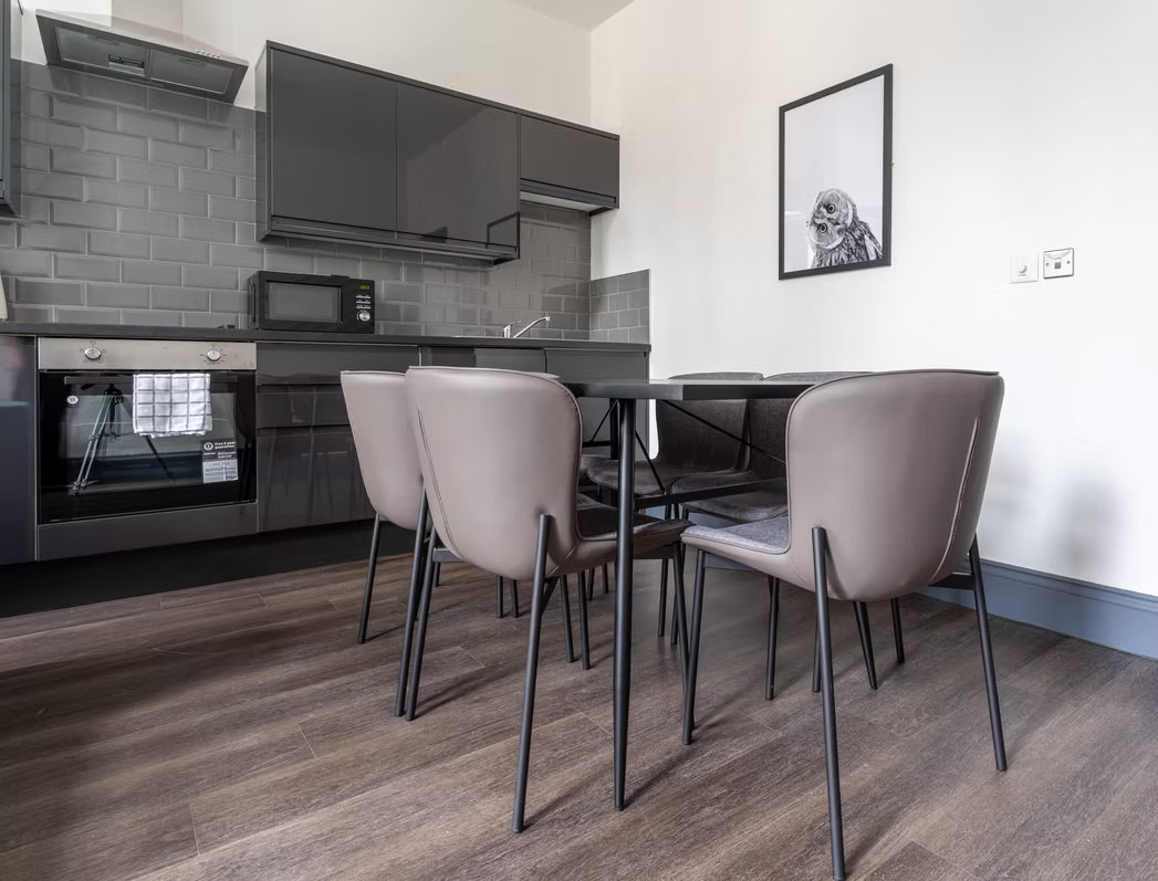 New Zealand House Apartment 5 Dining Area & Kitchen