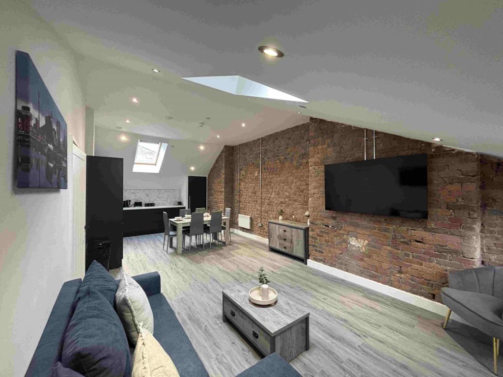 Cumberland Street serviced apartments Liverpool city centre interior