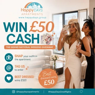 Instagram post from happydaysapartments. This post is in position 1.